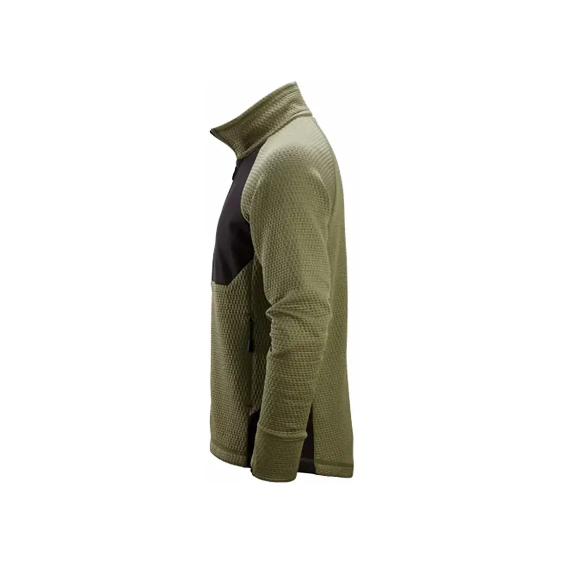 SNICKERS - FlexiWork Midlayer Jacke khakigrün/schwarz