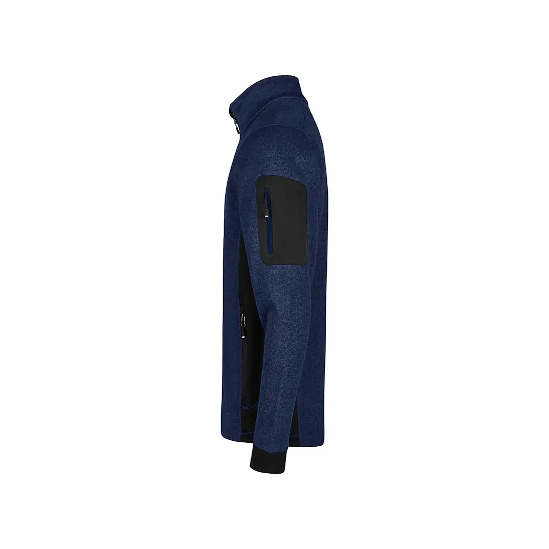 FHB - Strickfleece-Jacke CHRISTOPH marine/schwarz