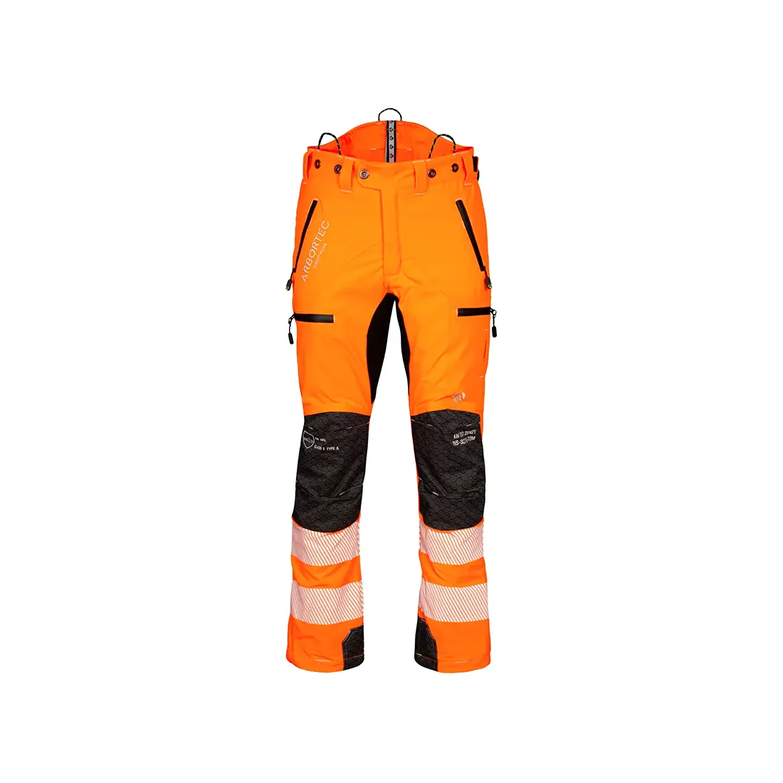 ARBORTEC - HiVis-Schnittschutzhose BREATHEFLEX PRO ATHV4060 Klasse 1|Design A orange