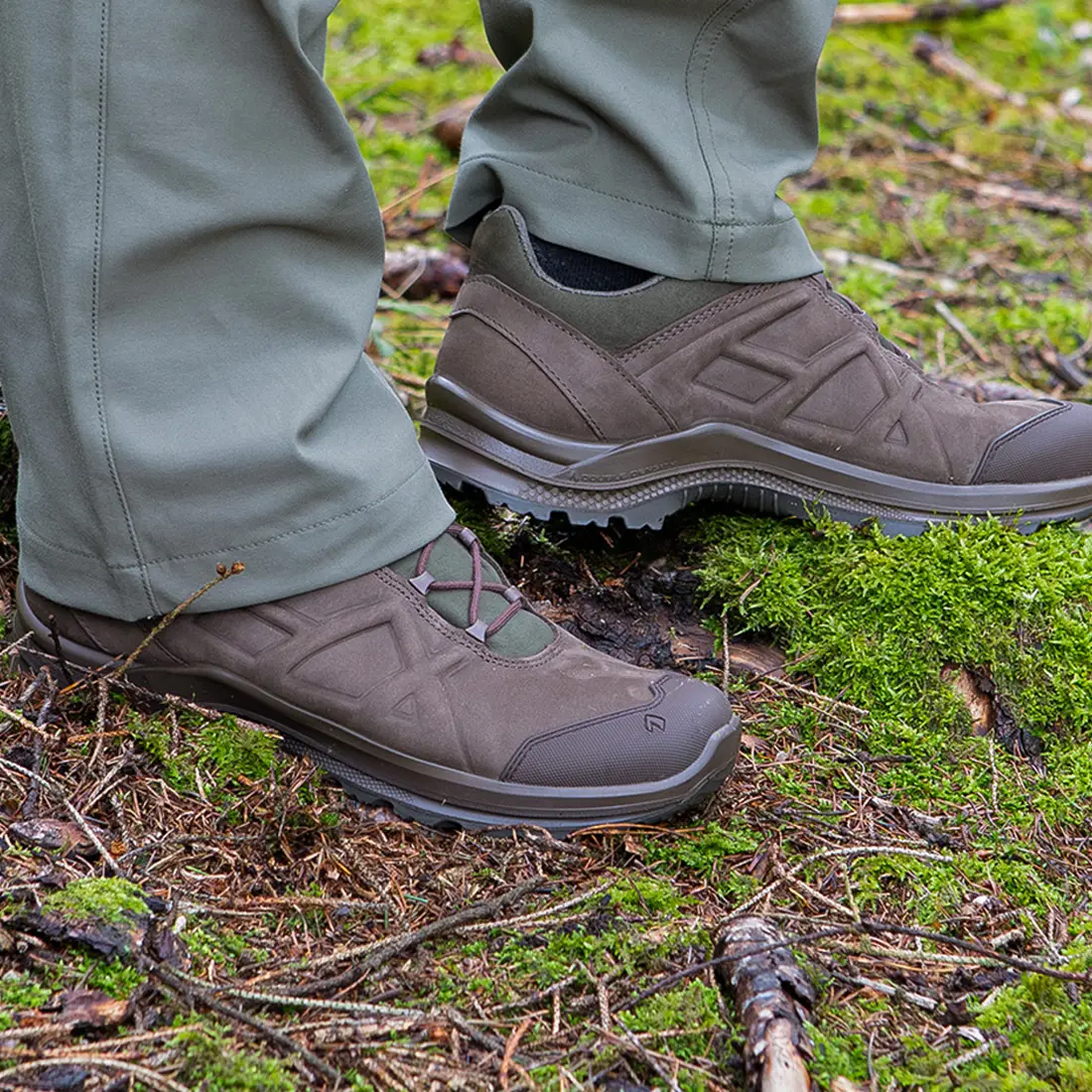 HAIX - BLACK EAGLE NATURE GTX low braun/grün
