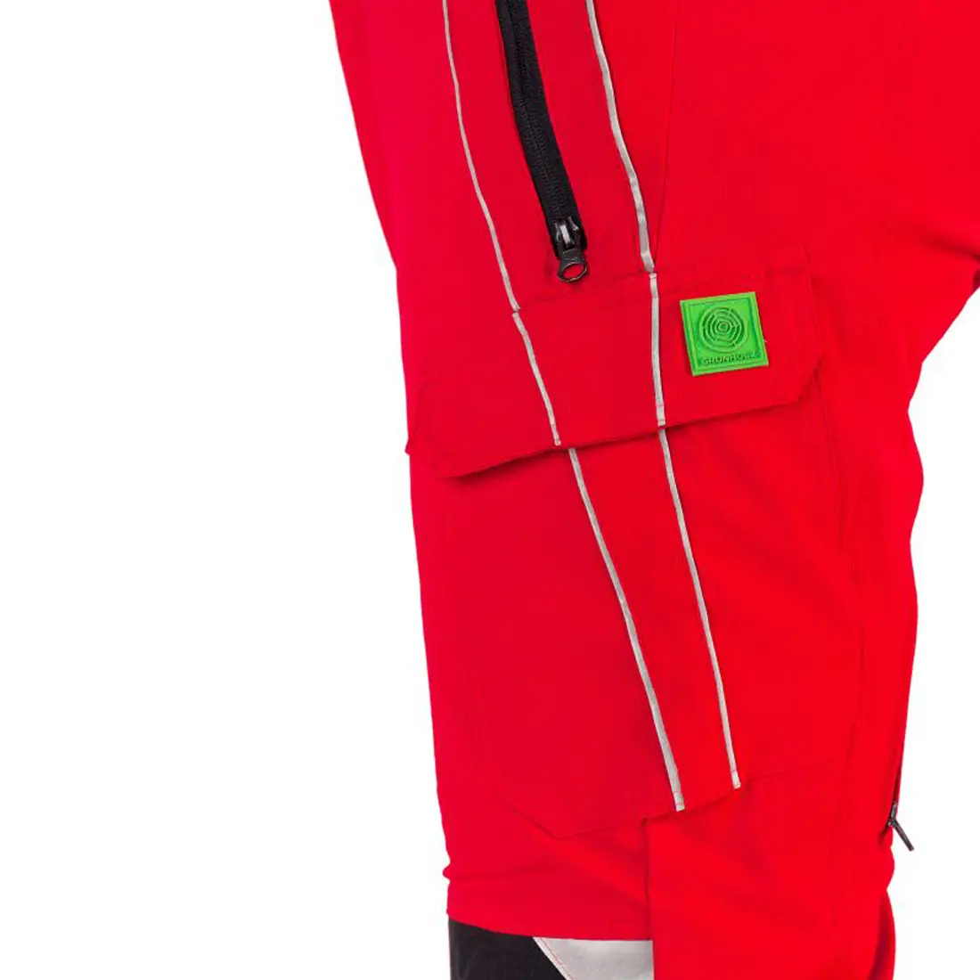 GRÜNHOLZ - Schnittschutzhose PRO³AIR Klasse 1 rot