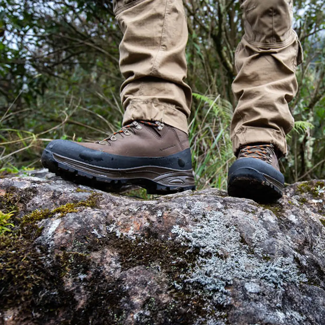 HAIX - NATURE ONE GTX high braun/grün