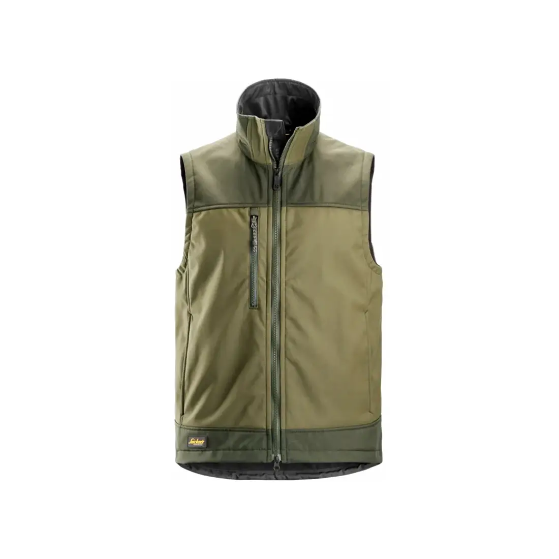 SNICKERS - AllroundWork Softshellweste Stretch khakigrün