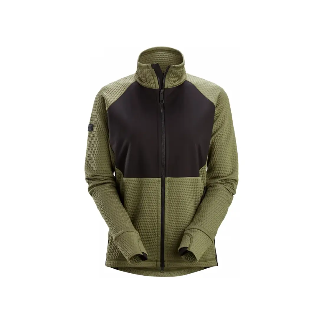 SNICKERS - FlexiWork Midlayer Jacke  Damen khakigrün/schwarz