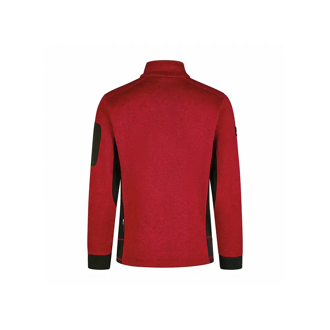 FHB - Strickfleece-Jacke CHRISTOPH rot/schwarz