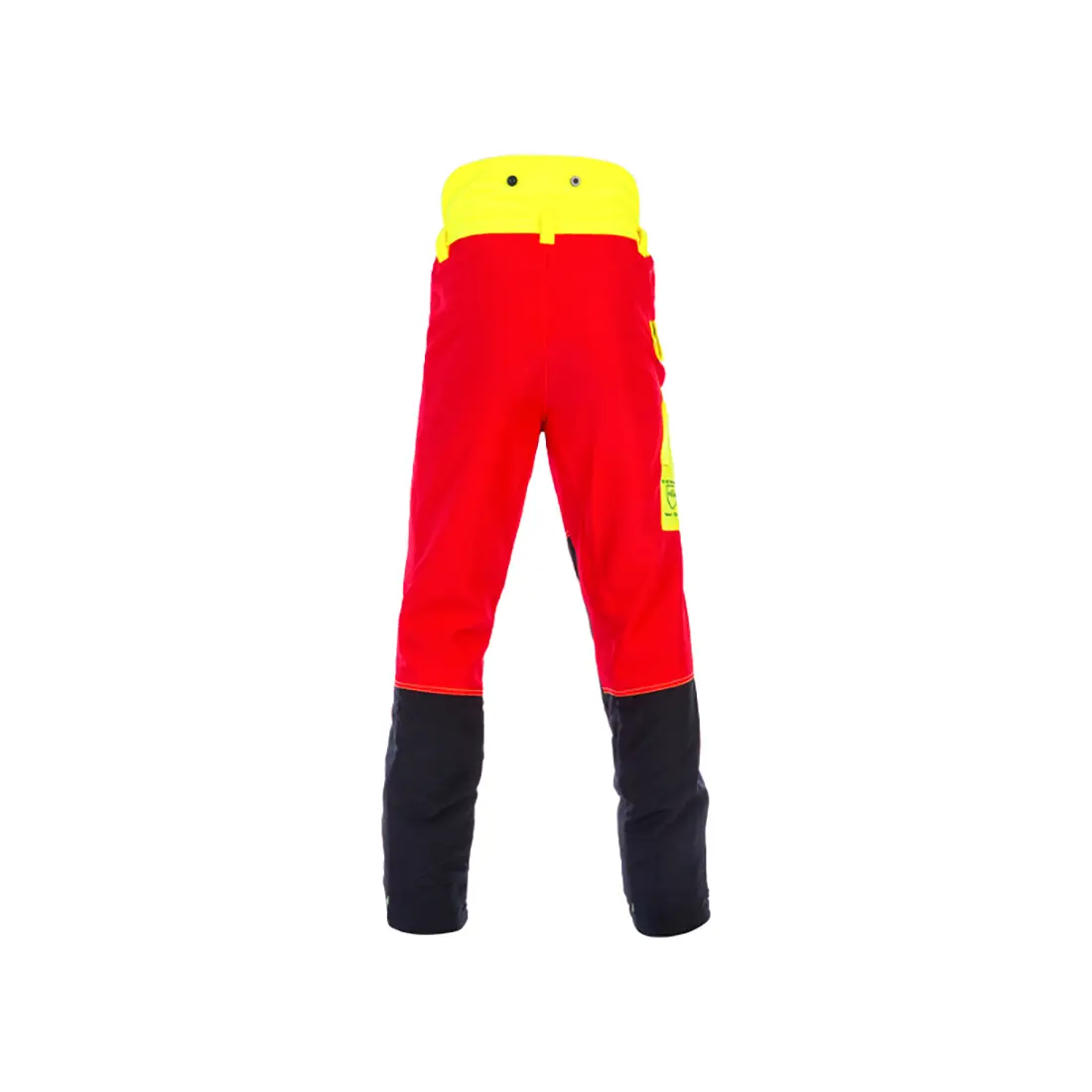 FORST-EXTREM - Schnittschutzhose BEGINNER 2.0 Klasse 1|Design A rot/gelb