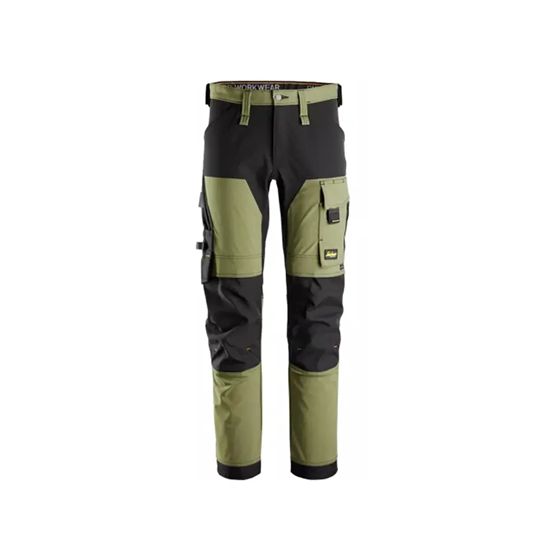 SNICKERS - AllroundWork 4-Wege Stretchhose khakigrün/schwarz