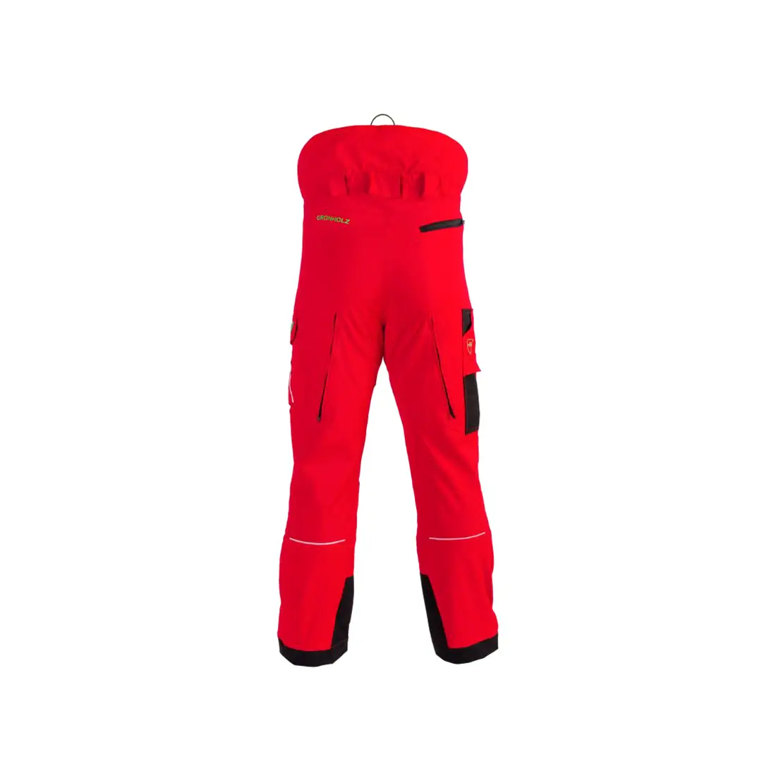 GRÜNHOLZ - Schnittschutzhose PRO³FLEX Klasse 1 rot/anthrazit
