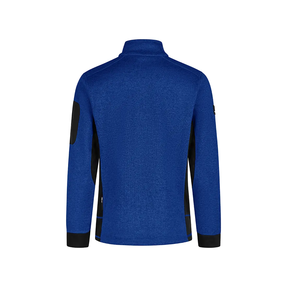 FHB - Strickfleece-Jacke CHRISTOPH royalblau/schwarz