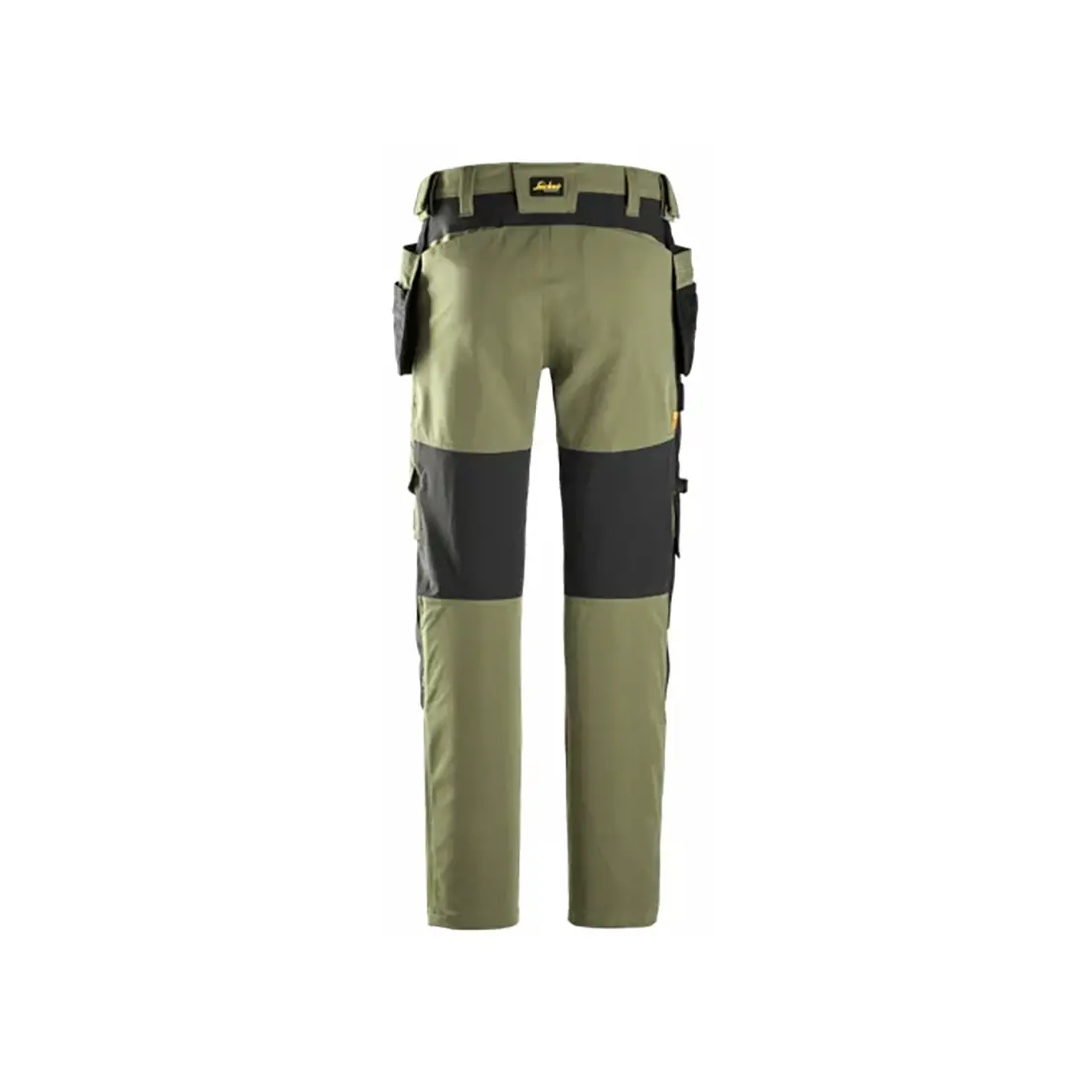 SNICKERS - Stretchhose m.Holstertasche khakigrün/schwarz