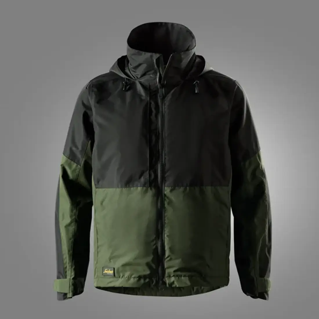 SNICKERS - AllroundWork Softshelljacke khakigrün/schwarz