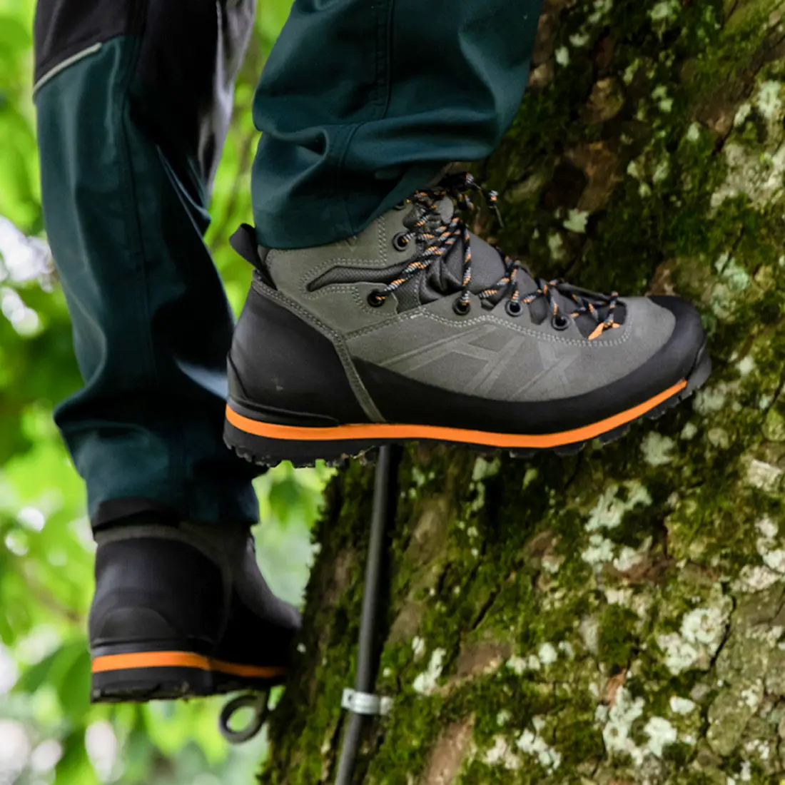 HAIX - RAMBLE GTX mid grau/orange