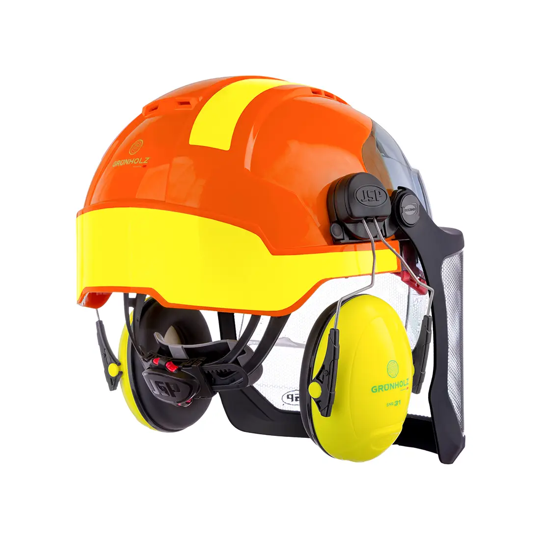 GRÜNHOLZ - Forsthelm PRO³TOP orange/gelb
