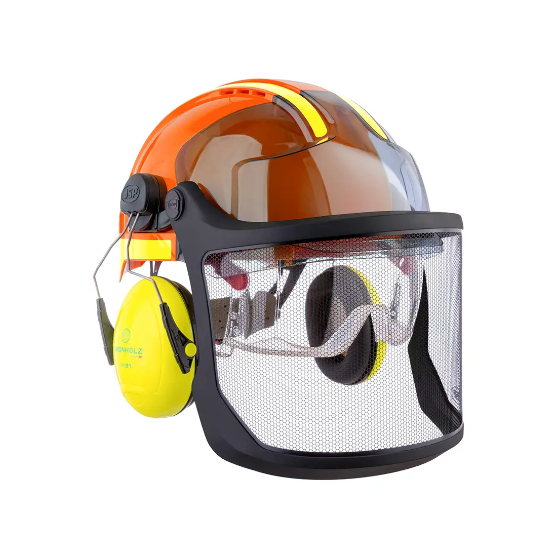 GRÜNHOLZ - Forsthelm PRO³TOP orange/gelb