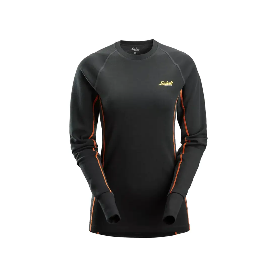 SNICKERS - Thermo-Oberteil Merino Damen schwarz/anthrazit