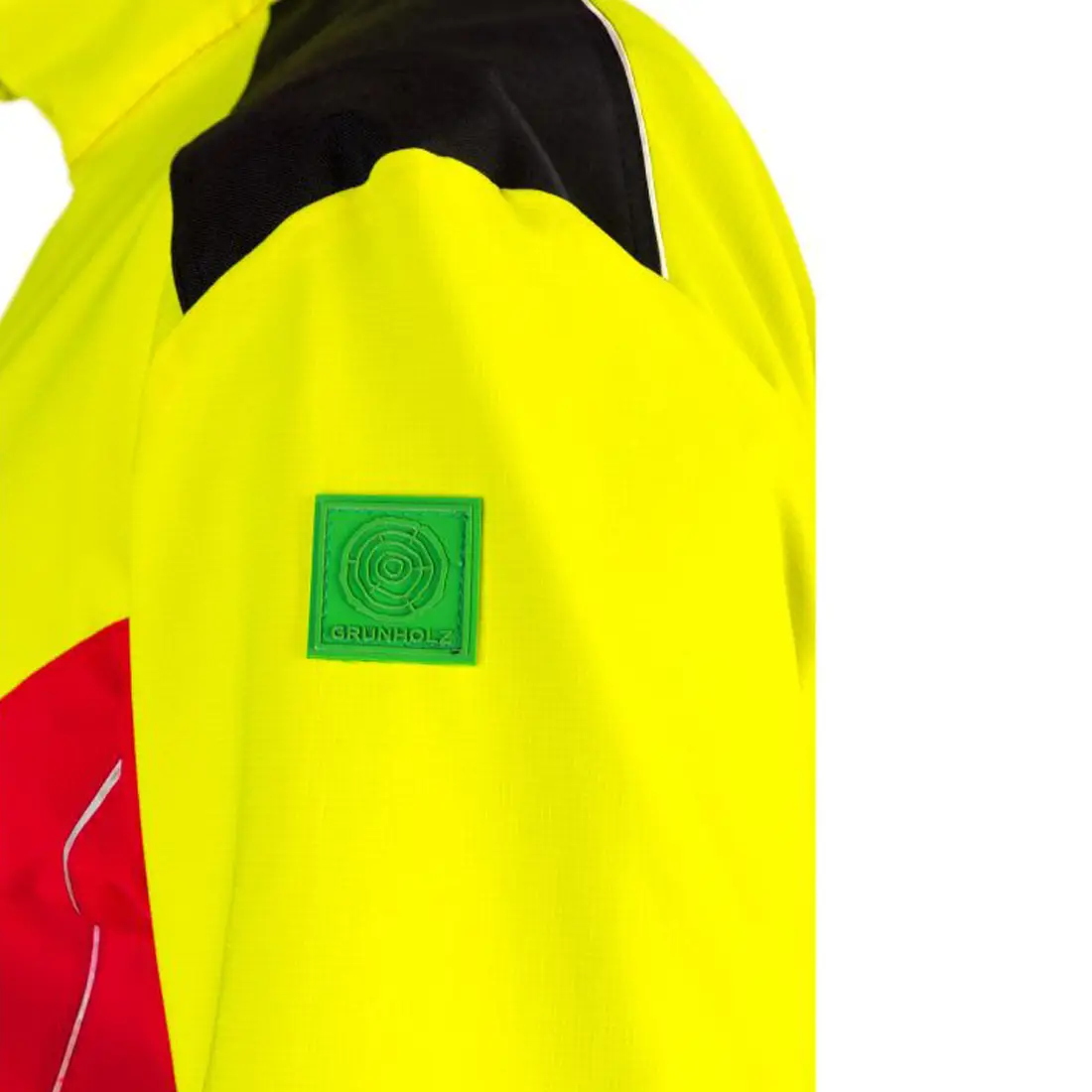 GRÜNHOLZ - Forstjacke PRO³AIR rot/gelb