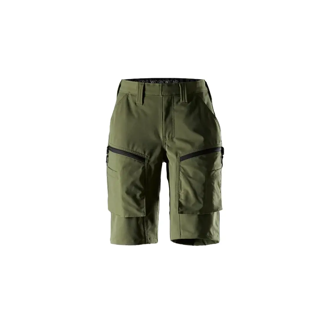 SNICKERS - ServiceWork Stretchshorts Damen khakigrün