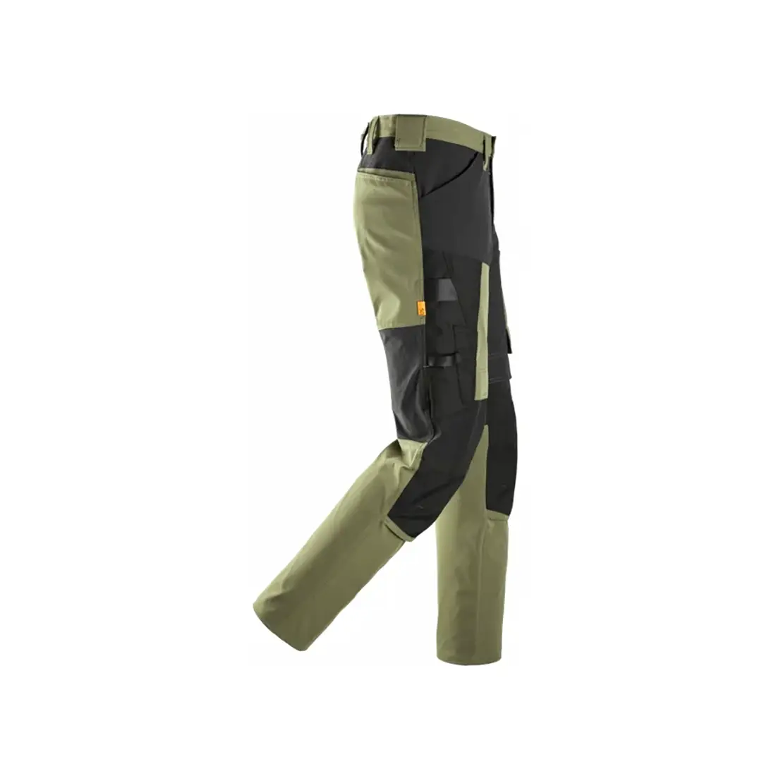 SNICKERS - AllroundWork Stretchhose khakigrün/schwarz