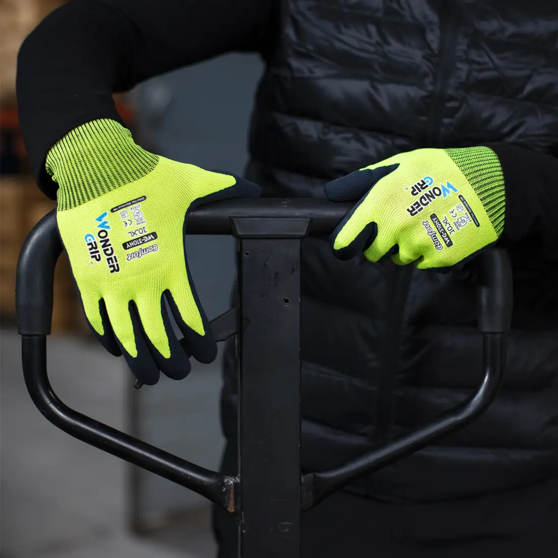 WONDERGRIP - COMFORT blau/gelb