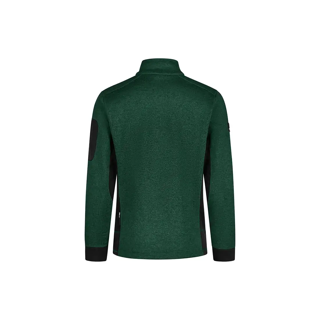 FHB - Strickfleece-Jacke CHRISTOPH grün/schwarz