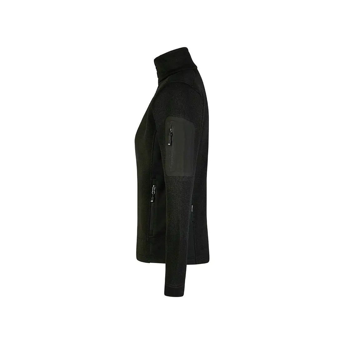 FHB - Strickfleece-Jacke MARIEKE Damen schwarz