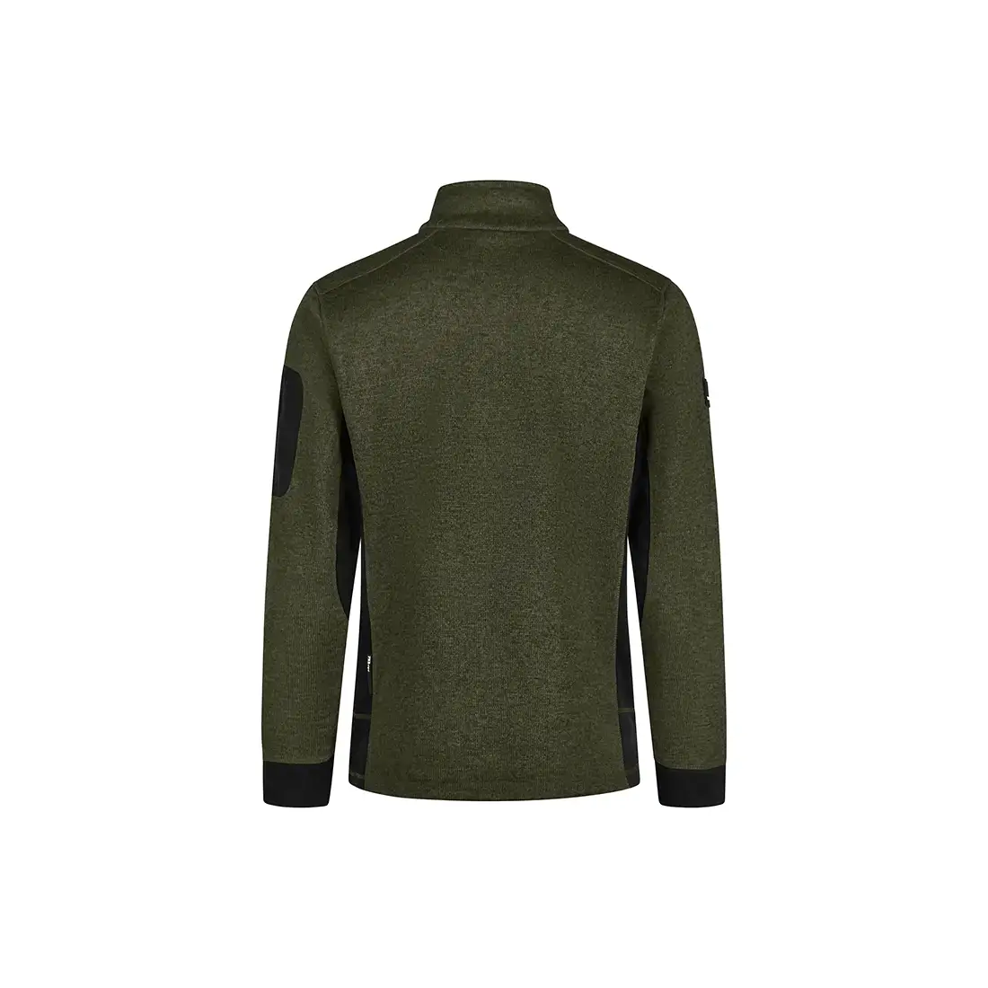 FHB - Strickfleece-Jacke CHRISTOPH oliv/schwarz