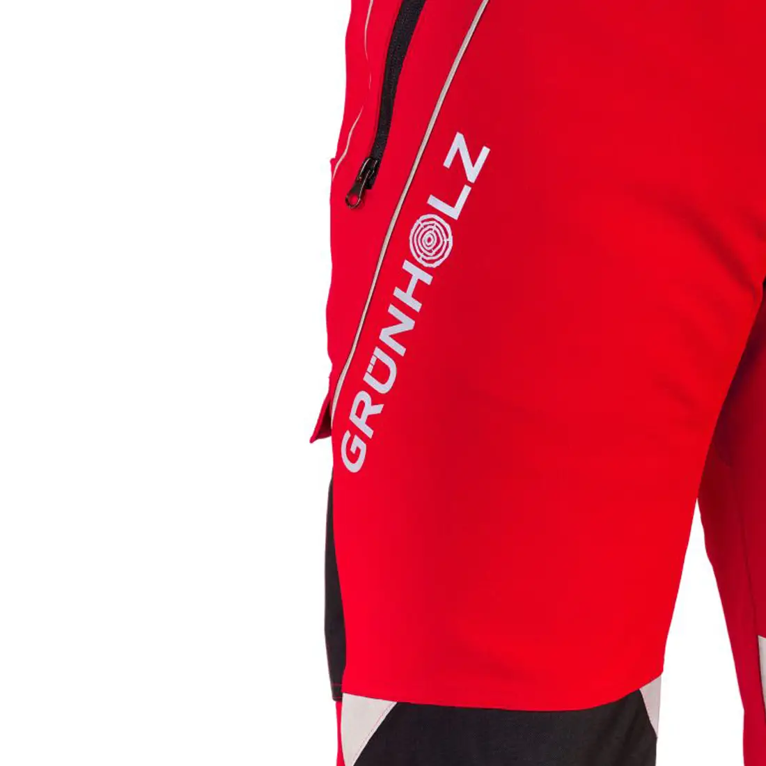 GRÜNHOLZ - Schnittschutzhose PRO³AIR Klasse 1 rot
