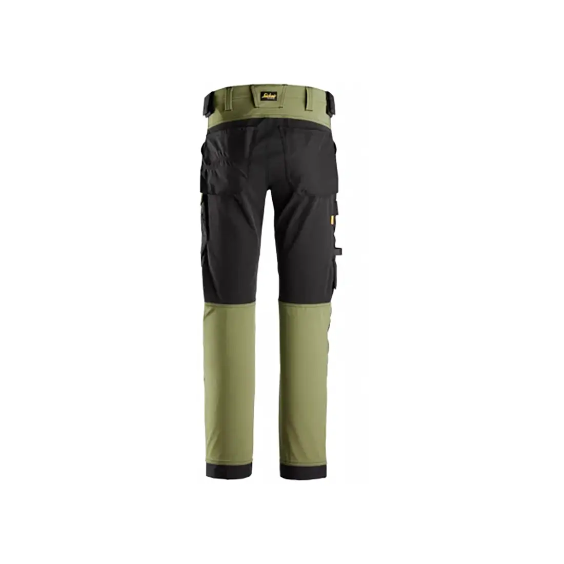 SNICKERS - AllroundWork 4-Wege Stretchhose khakigrün/schwarz