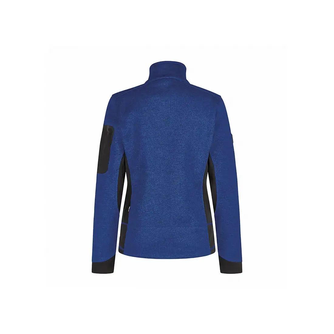 FHB - Strickfleece-Jacke MARIEKE Damen royalblau/schwarz