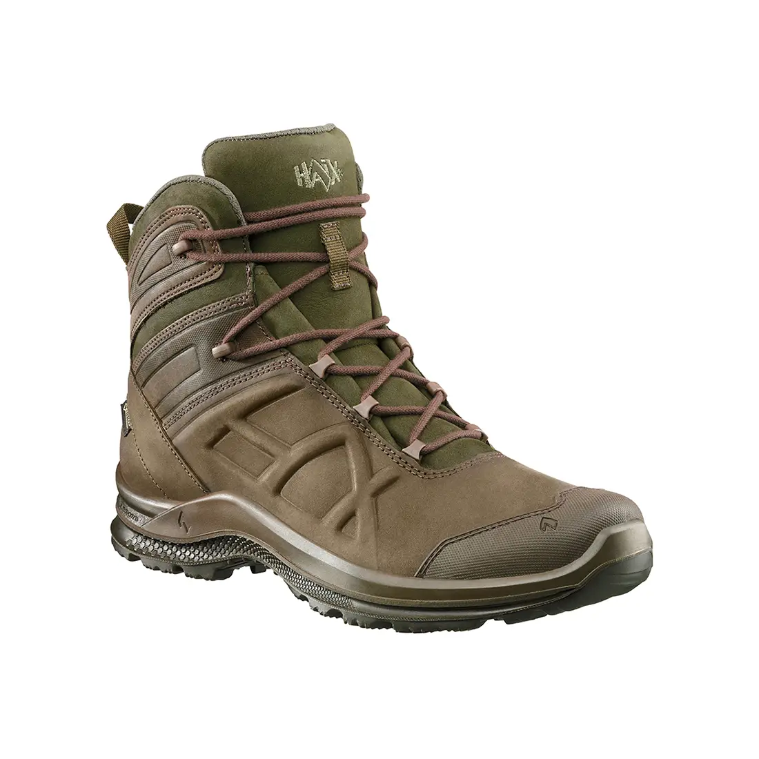 HAIX - BLACK EAGLE NATURE GTX mid braun/grün