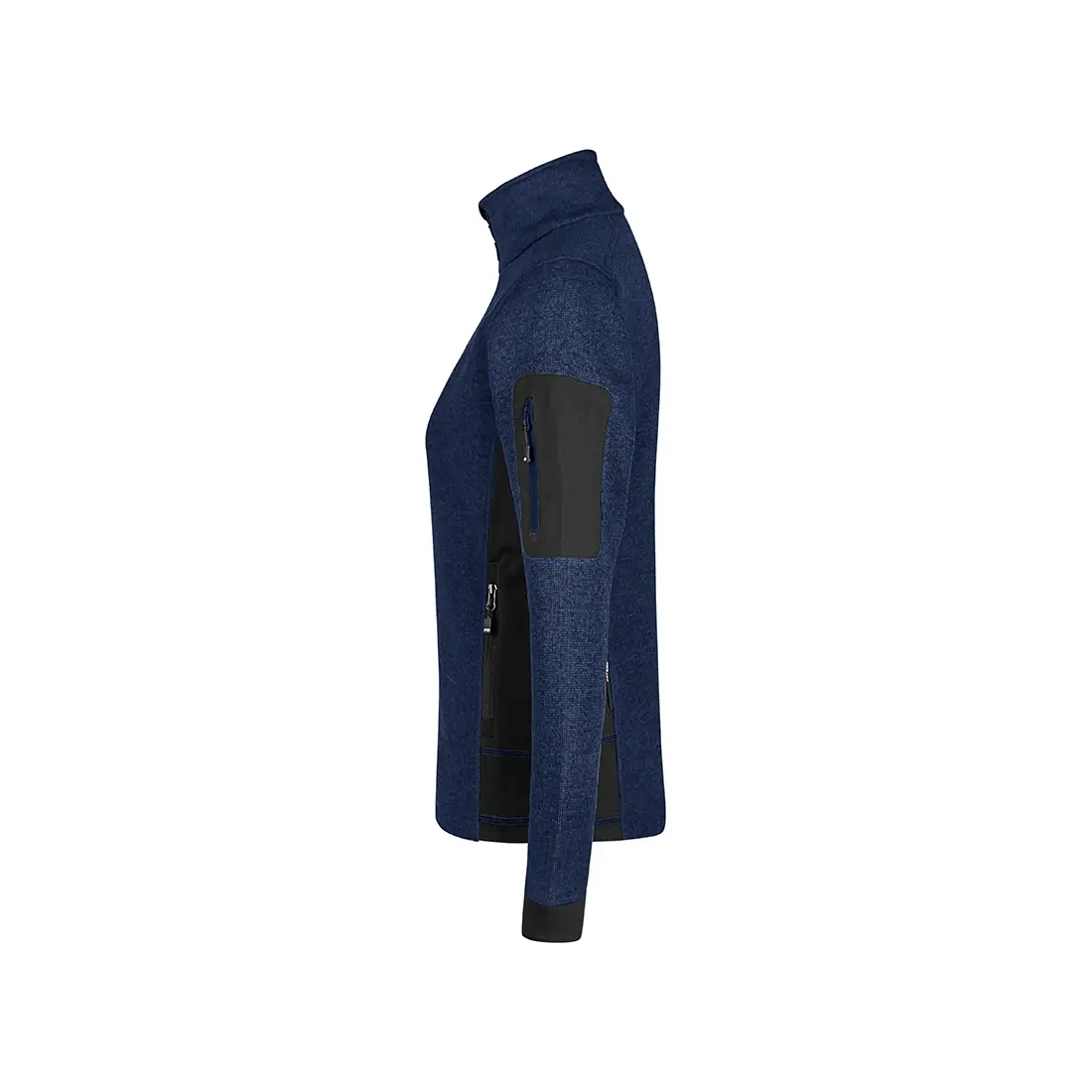 FHB - Strickfleece-Jacke MARIEKE Damen marine/schwarz