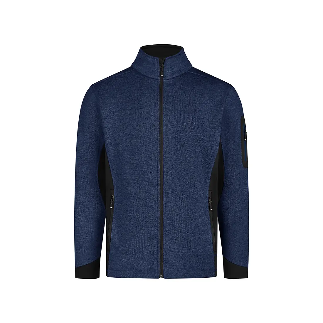 FHB - Strickfleece-Jacke CHRISTOPH marine/schwarz