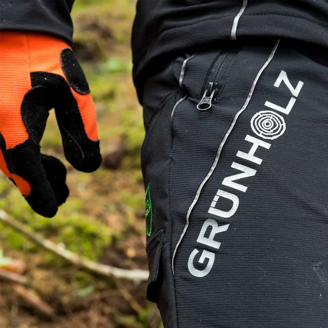 GRÜNHOLZ - Schnittschutzhose PRO³AIR Klasse 1 anthrazit