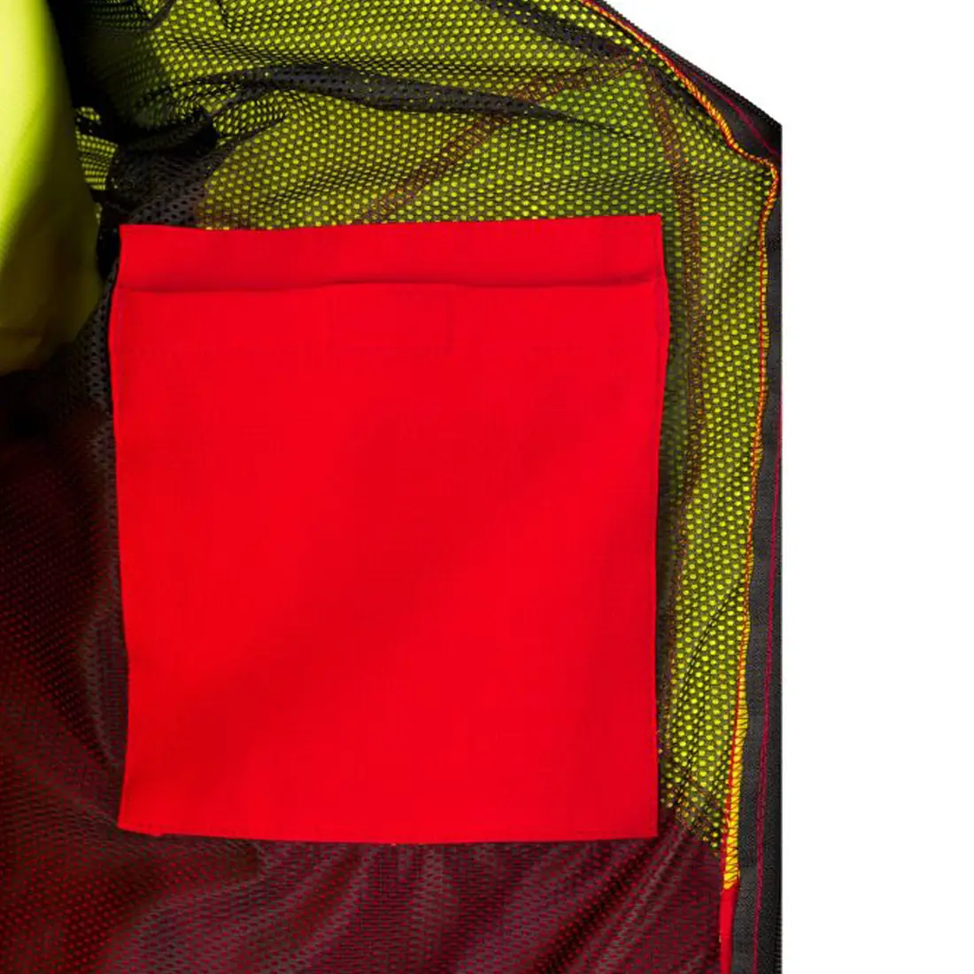 GRÜNHOLZ - Forstjacke PRO³AIR rot/gelb