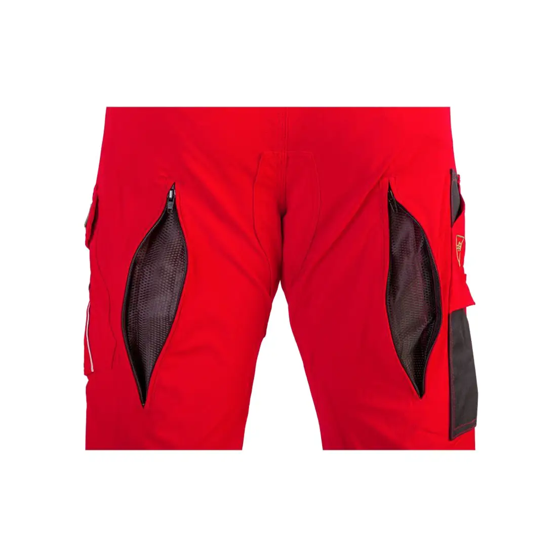 GRÜNHOLZ - Schnittschutzhose PRO³FLEX Klasse 1 rot/anthrazit