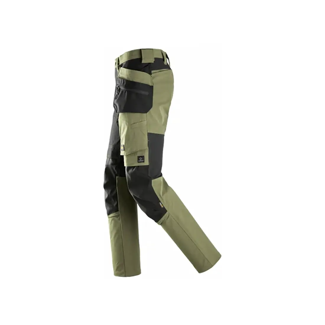 SNICKERS - Stretchhose m.Holstertasche khakigrün/schwarz