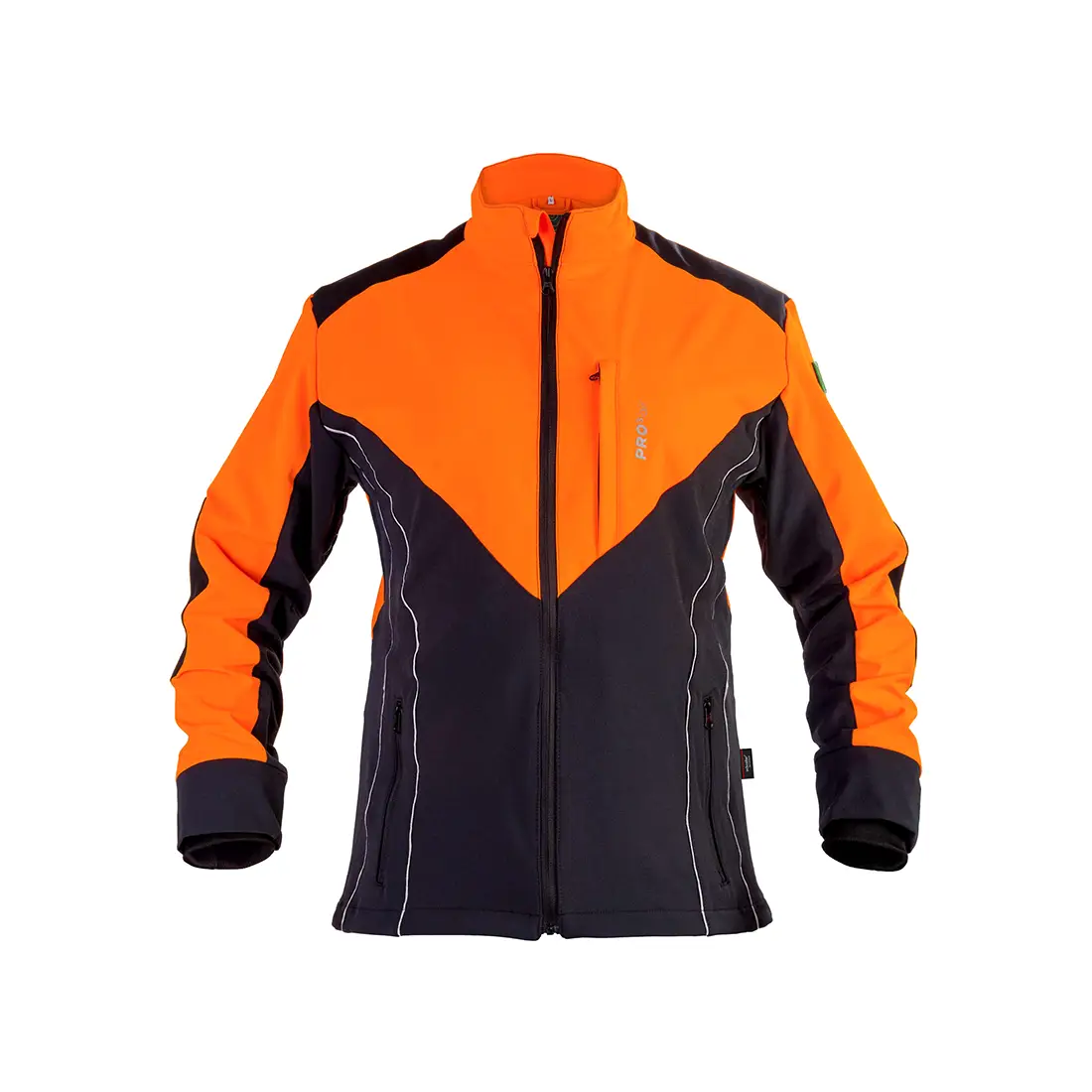 GRÜNHOLZ - Forstjacke PRO³AIR anthrazit/orange